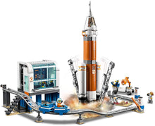 Load image into Gallery viewer, LEGO City Space Deep Space Rocket and Launch Control 60228 Model Rocket Building Kit with Toy Monorail, Control Tower and Astronaut Minifigures, Fun STEM Toy for Creative Play (837 Pieces)