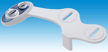 Load image into Gallery viewer, Luxe Bidet Neo 120 - Self Cleaning Nozzle - Fresh Water Non-Electric Mechanical Bidet Toilet Attachment (blue and white)