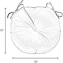Load image into Gallery viewer, Greendale Home Fashions 15 in. Round Outdoor Bistro Chair Cushion