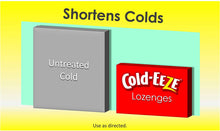 Load image into Gallery viewer, Cold-EEZE Plus Defense Cold-Shortening Lozenges, 12 Count, Cold Remedy, Citrus with Elderberry Flavor