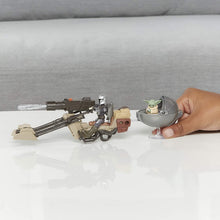 Load image into Gallery viewer, Star Wars Mission Fleet Expedition Class The Mandalorian The Child Battle for The Bounty 2.5-Inch-Scale Figures and Vehicle, Kids Ages 4 and Up