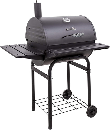 Char-Broil 15302030-50 American Gourmet 625 Charcoal Barrel Grill, Black