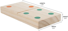 Load image into Gallery viewer, Hey! Play! Giant Wooden Dominoes Game Set (28 Piece)