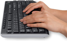 Load image into Gallery viewer, Logitech Wireless Keyboard K270 with Long-Range Wireless