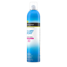 Load image into Gallery viewer, Neutrogena CoolDry Sport Sunscreen Spray, with Broad Spectrum SPF 30 UVA/UVB Protection, Sweat- &amp; Water-Resistant, Lightweight Oxybenzone and PABA-Free Sunscreen Spray, Oil-Free, 8 oz