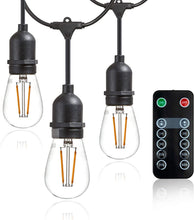 Load image into Gallery viewer, Newhouse Lighting Outdoor String Lights with Hanging Sockets | Weatherproof Technology | Incandescent | Heavy Duty