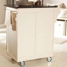 Load image into Gallery viewer, Home Styles Design Your Own Small Kitchen Cart - Natural Base with Wood Top