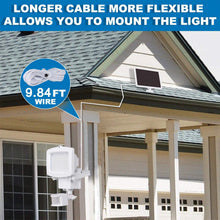 Load image into Gallery viewer, Westinghouse 1500 Lumens Motion Activated LED Solar Security Light, Weather Resistant, 30' Detection Distance, 180 Degree Range for Garage, Shed, Wall, Porch, or Driveways