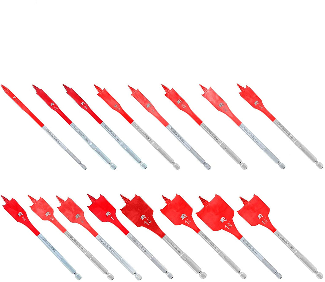 Diablo DSP2980-S16 16 pc SPEEDemon Spade Bit Set (16-Piece)