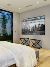 Load image into Gallery viewer, Parvez Taj Sunset in NYC Painting Print on Wrapped Canvas