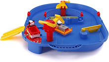 Load image into Gallery viewer, Jada Toys AquaPlay Ryan&#39;s World Water Playset, Indoor and Outdoor Water Toy, Red and Blue Water Table, 2 Characters, 2 Boats Included