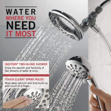 Load image into Gallery viewer, Delta Faucet 75486CSN In2ition Showerhead with Handshower