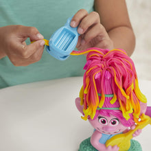 Load image into Gallery viewer, Play-Doh Trolls World Tour Rainbow Hair Poppy Styling Toy for Kids 3 Years and Up with 6 Non-Toxic Colors