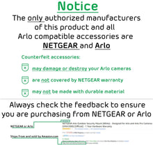 Load image into Gallery viewer, Arlo Certified Accessory - Indoor/Outdoor Mount - White | Compatible with Arlo, Pro, Pro 2 | (VMA1000)