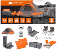 Load image into Gallery viewer, Ozark Trail 22 piece Camping Combo Set