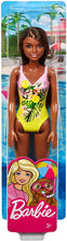 Load image into Gallery viewer, Barbie Doll, Brunette, Wearing Swimsuit, for Kids 3 to 7 Years Old