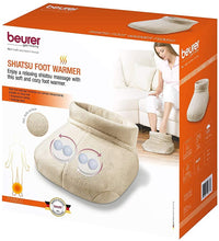 Load image into Gallery viewer, Beurer Shiatsu Soothing, Foot Warming Deep Tissue Massager, Relaxing Vibration with Optional Heat, Soft and Cozy, FWM50