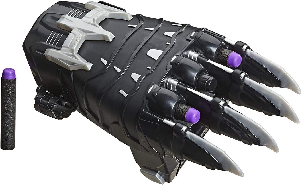 Avengers NERF Power Moves Marvel Black Panther Power Slash Claw NERF Dart-Launching Toy for Kids Roleplay, Toys for Kids Ages 5 and Up