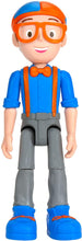 Load image into Gallery viewer, Blippi Talking Figure, 9-inch Articulated Toy with 8 Sounds and Phrases, Poseable Figure Inspired by Popular YouTube Edutainer