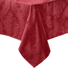 Load image into Gallery viewer, Newbridge Barcelona No-Iron Soil Resistant Fabric Damask Tablecloths