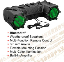 Load image into Gallery viewer, BOSS Audio Systems ATVB95LED ATV UTV Weatherproof Sound System