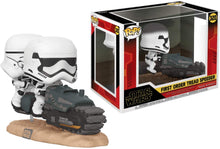 Load image into Gallery viewer, First Order Tread Speeder: Funk o Pop! Vinyl Figure Bundle with 1 Official S.W. Trading Card (320 - 39915)
