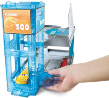 Load image into Gallery viewer, Disney Pixar Cars Florida 500 Racing Garage, Favorite movie location play set!