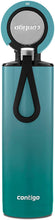 Load image into Gallery viewer, Contigo 2039256 Vacuum-Insulated Stainless Steel Water Bottle with a Quick-Twist Lid, 24 oz, Blue Corn