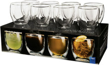 Load image into Gallery viewer, Moderna Artisan Series Double Wall 8 oz Beverage Glasses