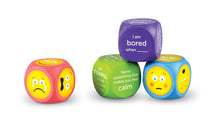 Load image into Gallery viewer, Learning Resources Soft Foam Emoji Cubes, 4 Pieces