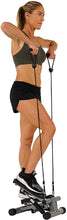Load image into Gallery viewer, Sunny Health &amp; Fitness Mini Stepper with Resistance Bands