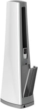 Load image into Gallery viewer, Lasko AC615 Portable Electric Oscillating Stand Up Bladeless Tower Fan with Remote Control for Indoor, Bedroom and Home Office Use, 36.1 inch, Gray/Silver