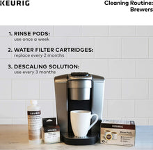 Load image into Gallery viewer, Keurig Brewer Cleaner Includes 14 oz. Descaling Solution, Compatible Classic/1.0 &amp; 2.0 K-Cup Pod Coffee Makers