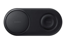 Load image into Gallery viewer, Samsung Wireless Charger Duo Pad, Fast Charge 2.0 (US Version with Warranty) - Black