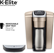 Load image into Gallery viewer, Keurig K-Elite Coffee Maker, Single Serve K-Cup Pod Coffee Brewer, With Iced Coffee Capability