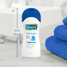 Load image into Gallery viewer, Cetaphil Ultra Gentle Body Wash, Fragrance Free, 16.9 Fl Oz (Pack of 3)