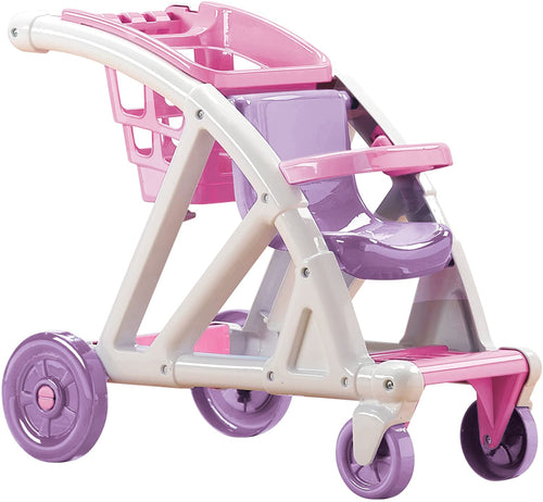 American Plastic Toys Shop with Me Stroller