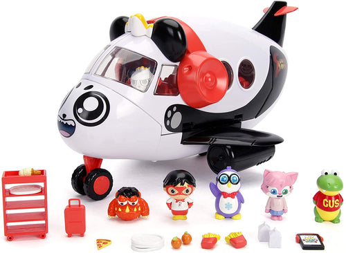 Jada Toys Ryan's World Combo Panda Airlines Playset, White, Large