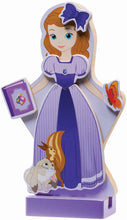 Load image into Gallery viewer, Melissa &amp; Doug Disney Cinderella, Belle &amp; Rapunzel Magnetic Dress Up Bundle