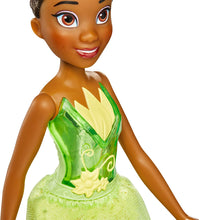 Load image into Gallery viewer, Disney Princess Royal Shimmer Tiana Doll, Fashion Doll with Skirt and Accessories, Toy for Kids Ages 3 and Up