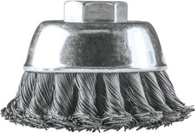 Load image into Gallery viewer, Makita A-98429 2-3/4" Knot Wire Cup Brush, 5/8"-11