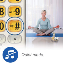 Load image into Gallery viewer, AT&amp;T EL51203 DECT 6.0 Phone with Caller ID/Call Waiting, 2 Cordless Handsets, Silver