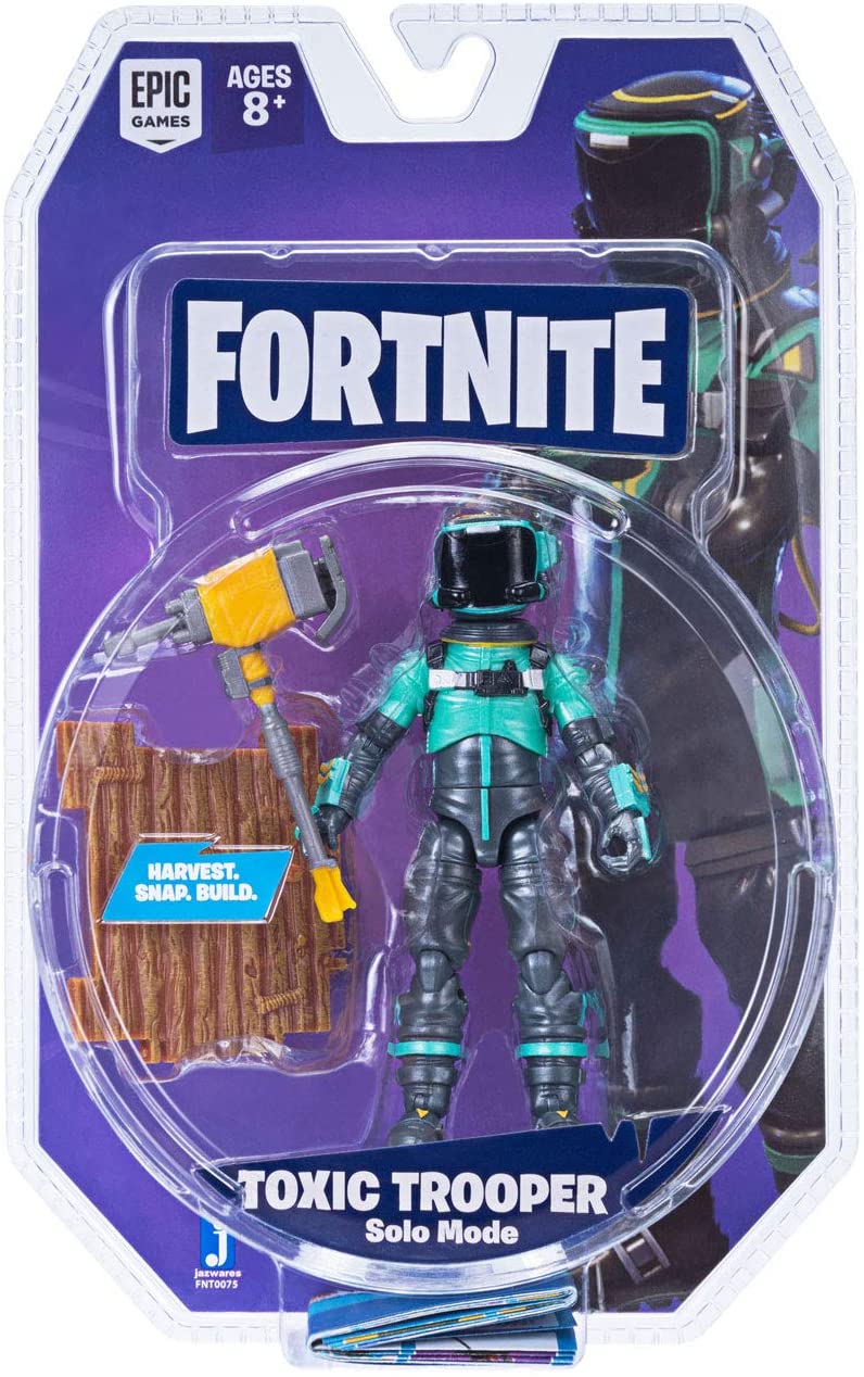 Fortnite Solo Mode Core Figure Pack, Toxic Trooper