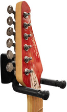 Load image into Gallery viewer, ChromaCast Slim Line Guitar Wall Hanger for Guitar, Bass, Ukulele, Violin, Cello, Mandolin, Banjo, Saxophone, Trumpet