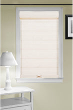 Load image into Gallery viewer, PowerSellerUSA Linen Cordless Window Shades Celestial Sheer Double-Layered Roman Shade