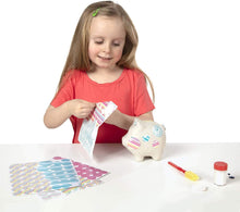 Load image into Gallery viewer, Melissa &amp; Doug Decoupage Made Easy - Piggy Bank