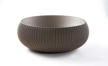 Load image into Gallery viewer, Keter Cozie Planter Set, Medium/Small, Harvest Brown