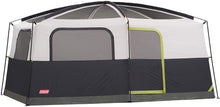 Load image into Gallery viewer, Coleman Prairie Breeze Lighted Cabin Tent, 9-Person , 84″ H x 120″ W x 168″ D.