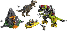 Load image into Gallery viewer, LEGO Jurassic World T. rex vs Dino Mech Battle 75938 (716 Pieces)