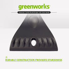 Load image into Gallery viewer, Greenworks AD-04211A Car Care Scraper Brush, Green/Black
